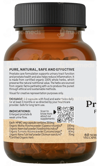 Organic India Prostate Care Capsule 60